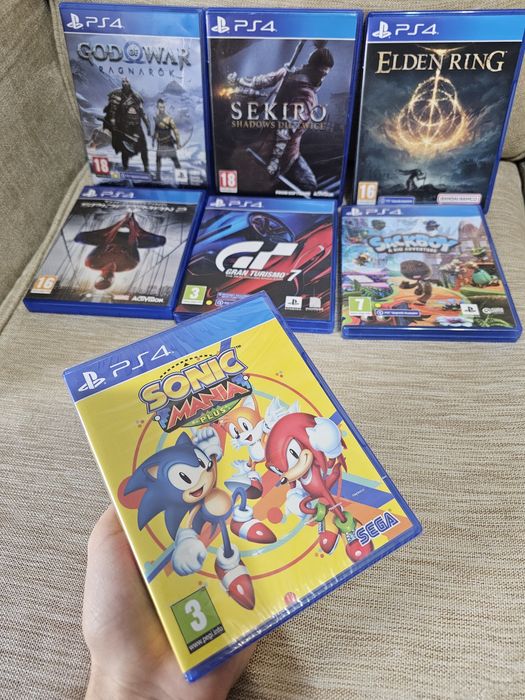 Joc sonic mania Plus sigilat pentru ps4