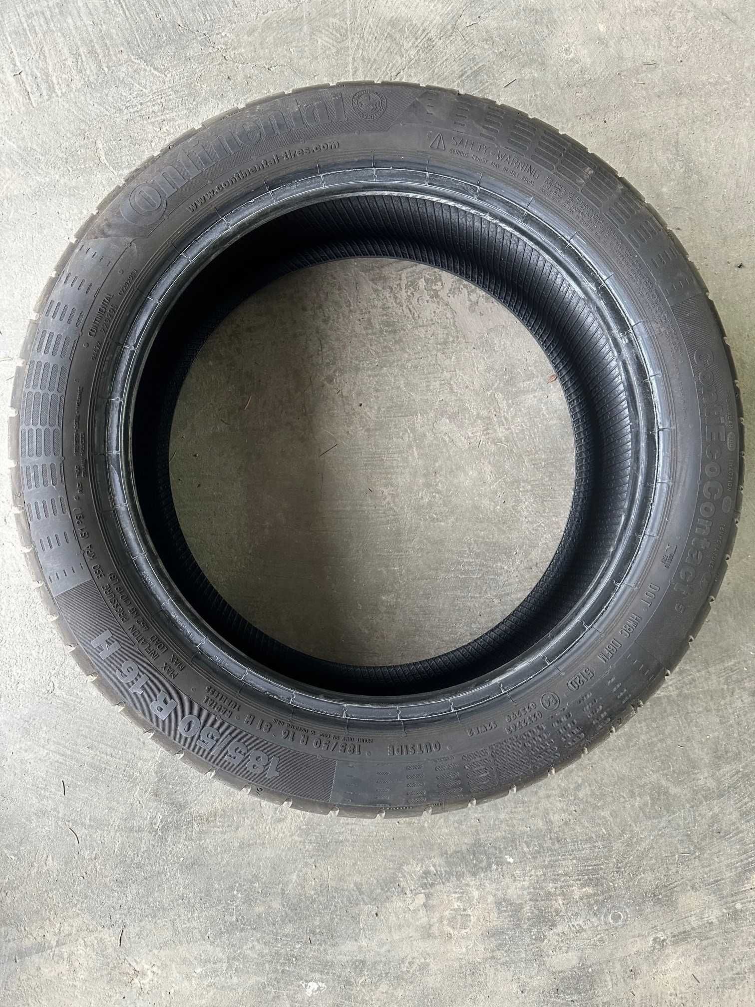 Летни Гуми CONTINENTAL ContiEcoContact 5 185/50 R16 81H