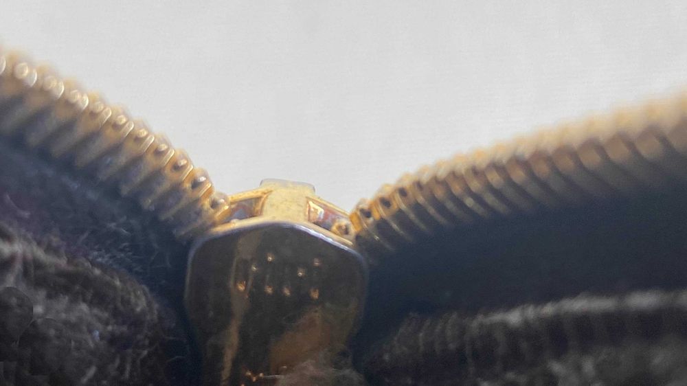 MIU MIU Portofel Orizontal Piele Lacuita Tip Crocodil Maro Original