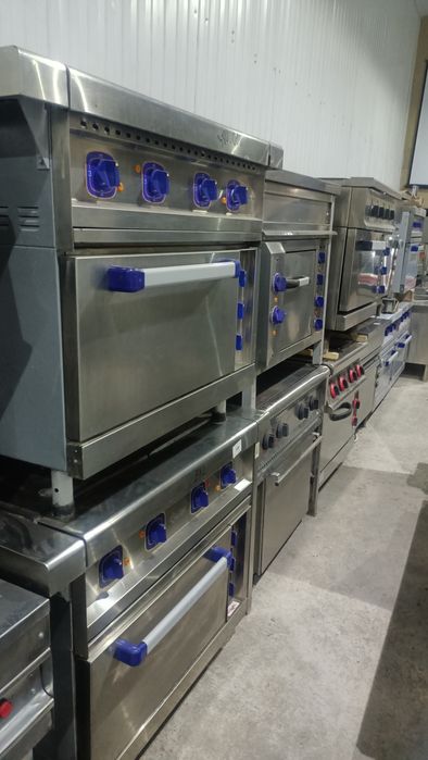 Плиты газовые,стол нерж. индукционные, электрические, вок оборудование