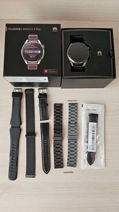 Huawei watch 3pro + оригинален адаптор