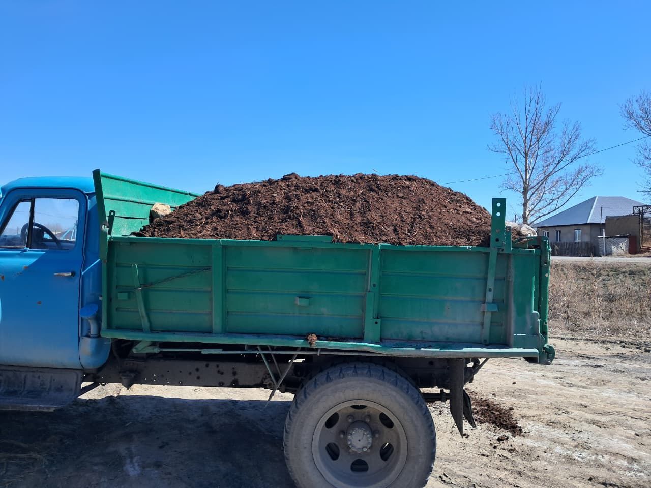 Көң  ;     навоз