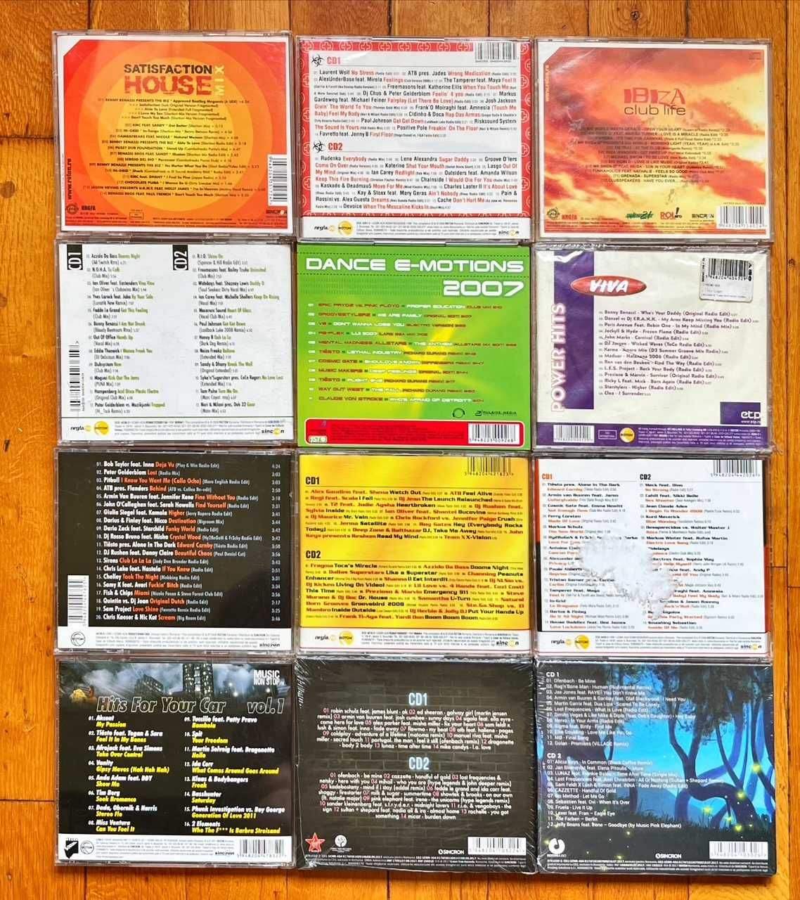 Lot CD Roton house&dance: Scooter, Novy, Sinclar, House Party, Vandi..