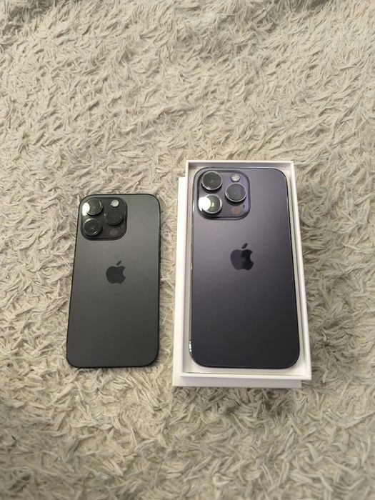 Без торга 2 IPhone 14 pro 87 и 81%акб в идеале, айфон 14 pro