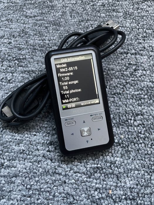Mp3 Player SONY Walkman NWZ-S515 Digital Media Player cu Casti SONY