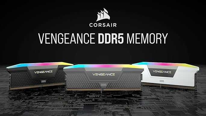 Corsair Vengeance RGB DDR5 64GB (2x32GB) (5200MHz - 6000MHz - 6400MHz)