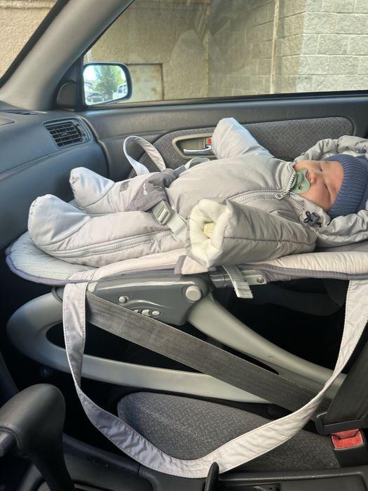 Шезлонг в рабочем состоянии