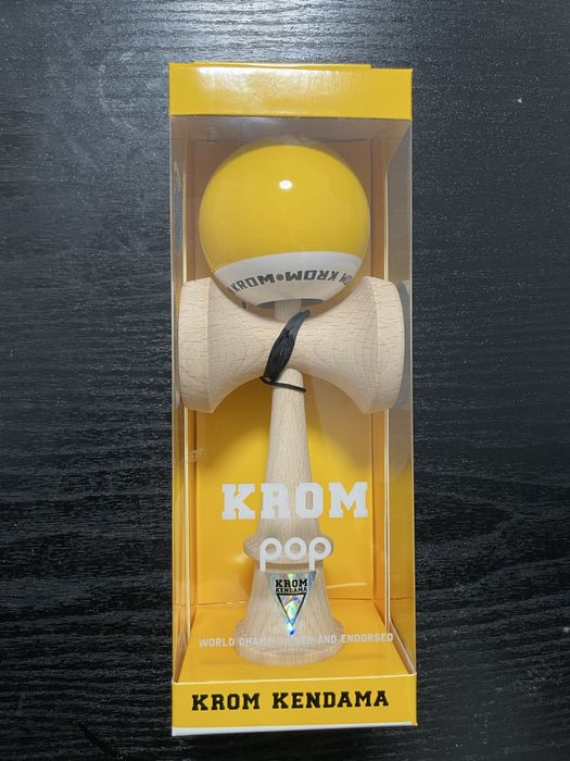 Kendama Krom Pop Galben