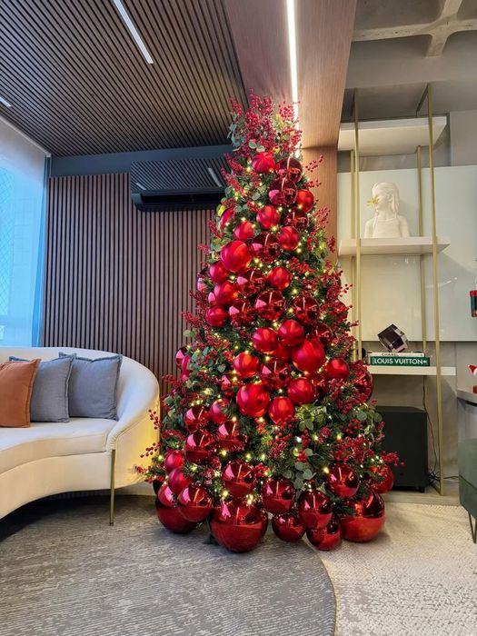 Новогодние оформление ёлок под ключ