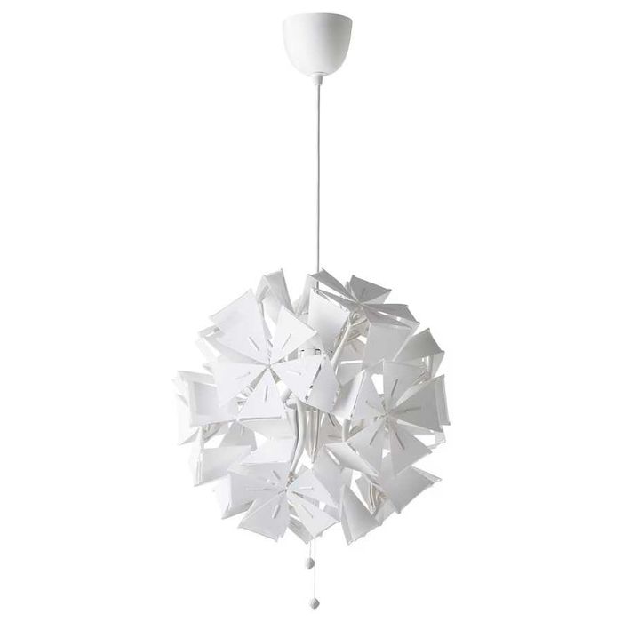 Lustra forme geometrice, alb - IKEA
