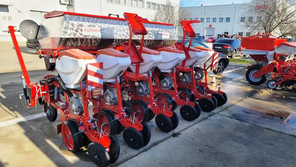 Agrimac APS Semanatoare de precizie, porumb si floarea soarelui, marca Agrimac.