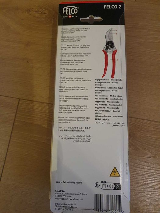 Foarfeca de gradina profesionala FELCO 2