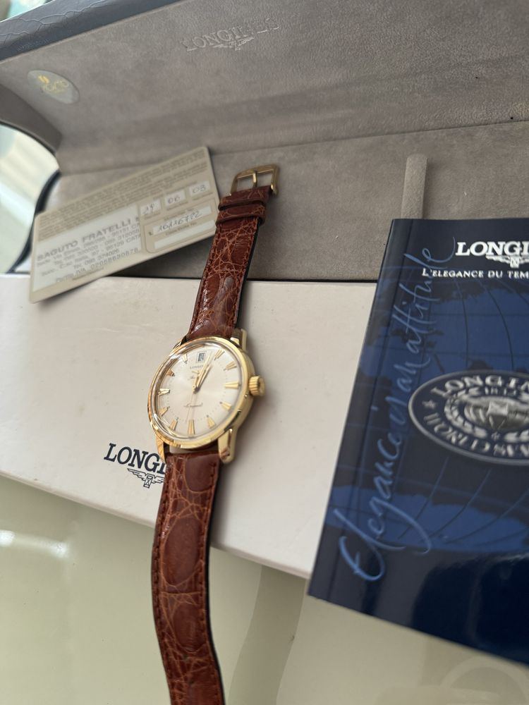 Longines Conquest Heritage Yellow gold 35 mm