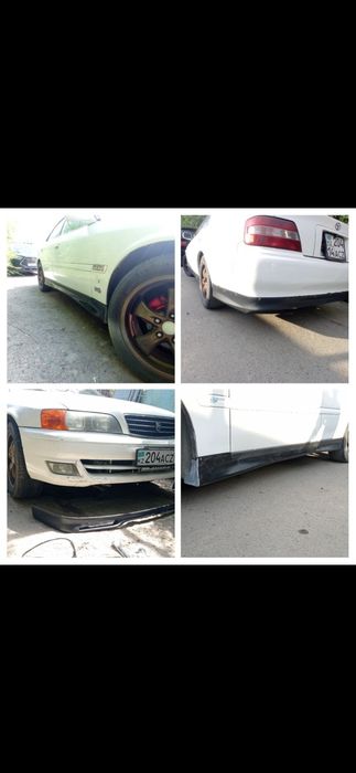 Toyota Chaser накладки пороги Чайзер 100