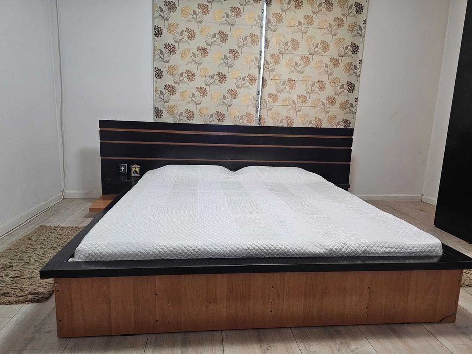 Vand sifonier si pat + bonus comoda televizor, televizor si traverse