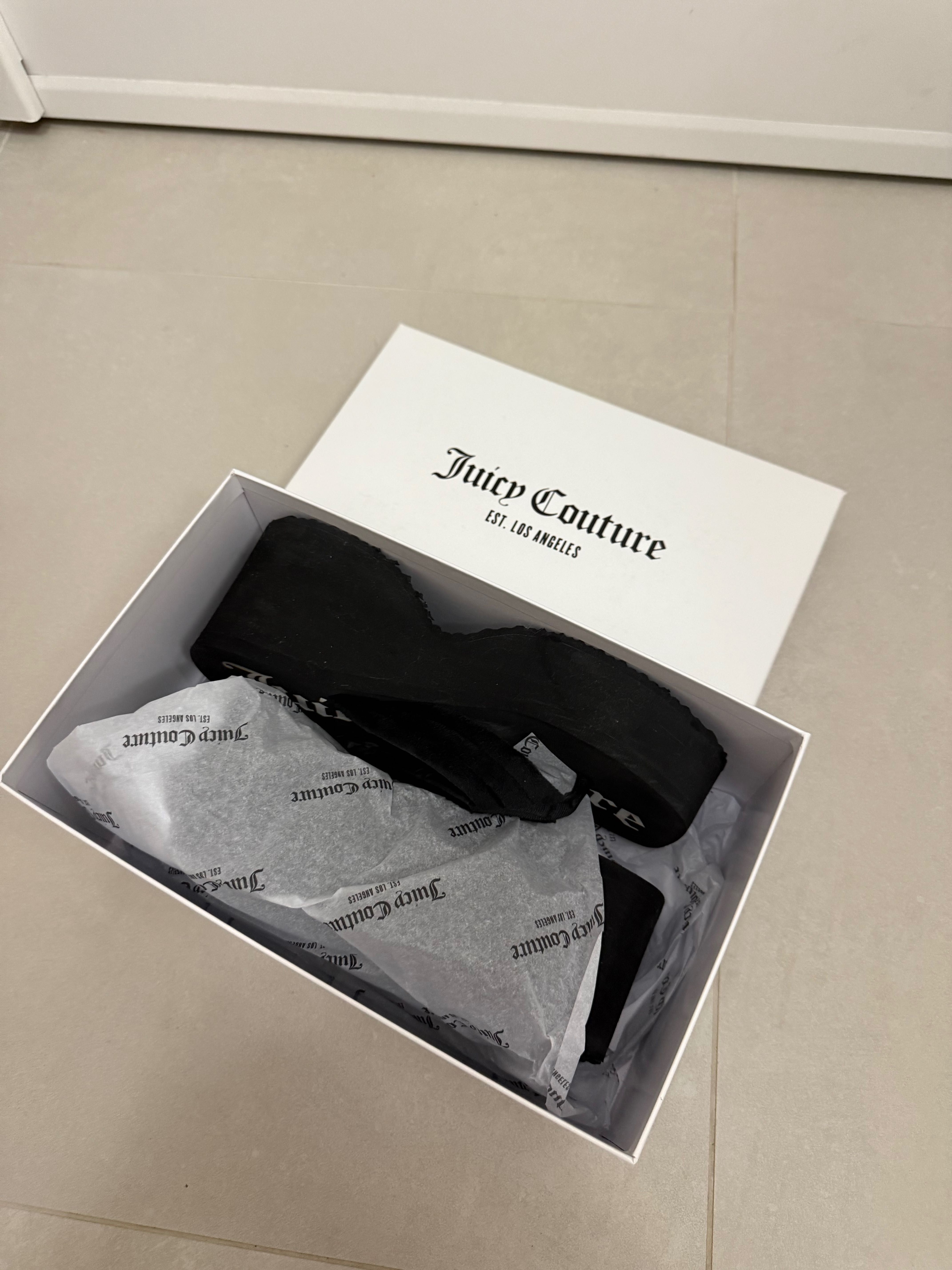 Оригинални чехли Juicy Couture, платформа