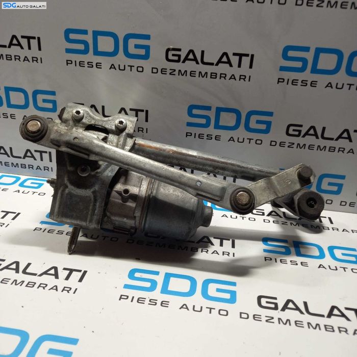 Ansamblu Brat Brate cu Motoras Stergator Stergatoare Stanga Parbriz Volkswagen Touran 2004 - 2010 Cod 1T0955023G 3397020861 1T0955119D 1397220501 [2260]