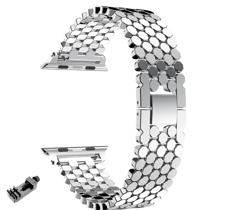 Incarcator Cablu Curea Metalica Luxury Ceas Apple Watch