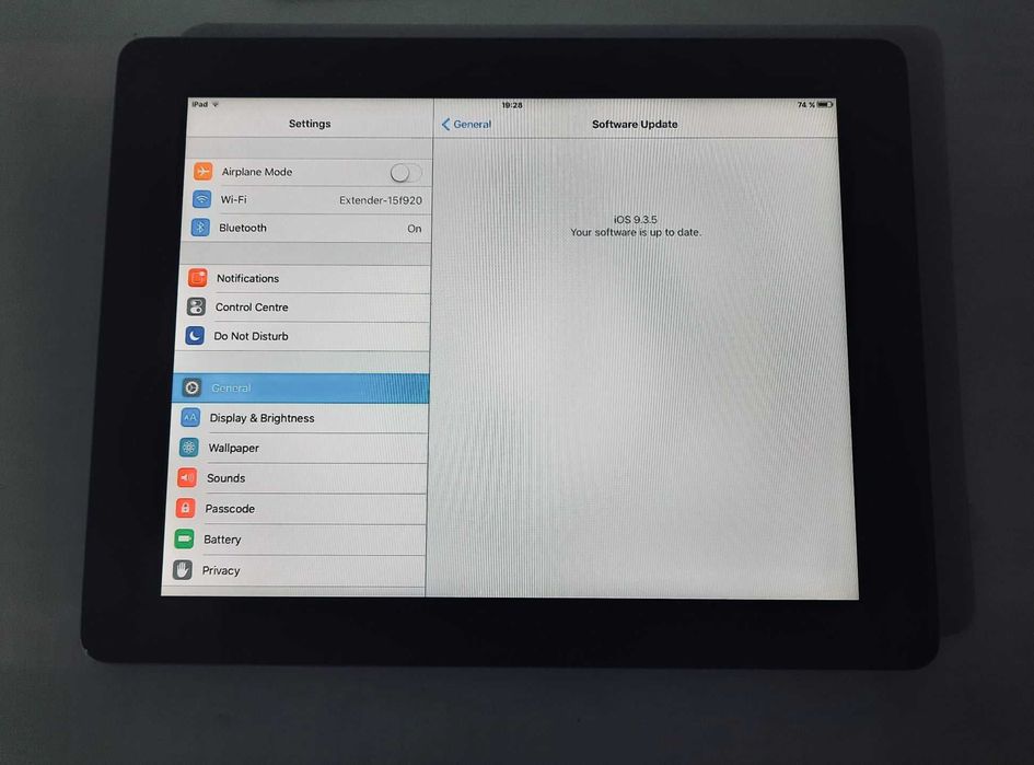Apple iPad 2, Space Gray, 16GB, Neverlocked, 92% Sănătatea Bateriei