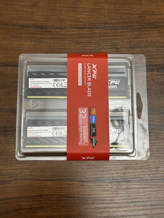 ADATA XPG Lancer Blade RGB DDR5 64GB 2x32 6000MHz CL30