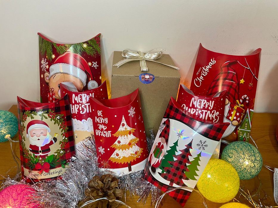 Коледни соеви свещи