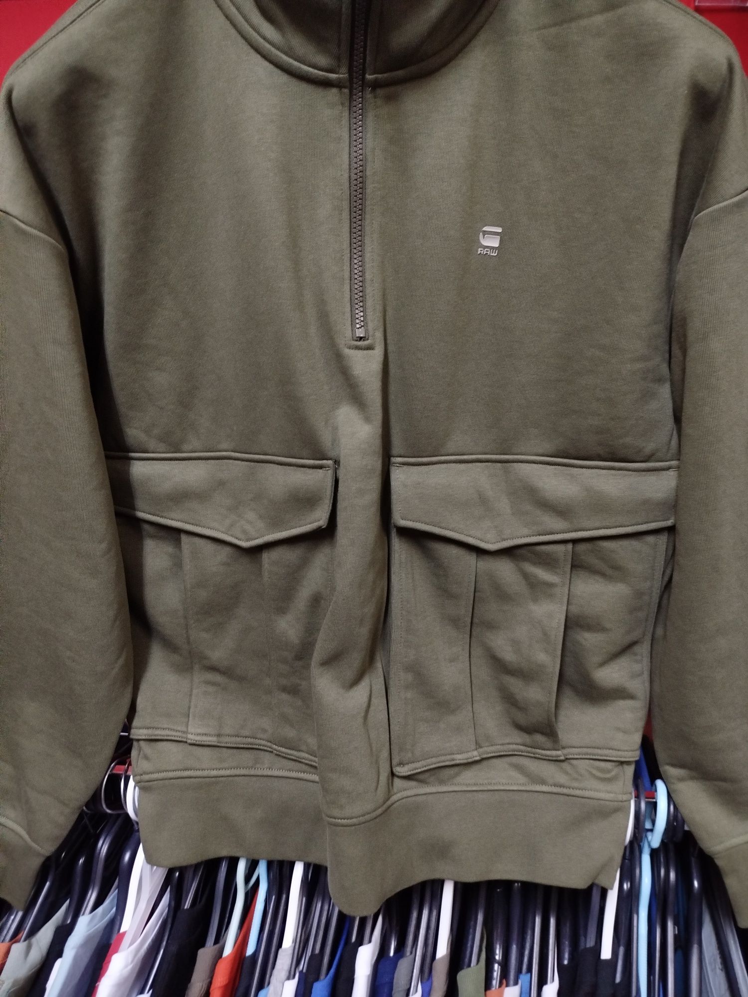 Уголемен суичър G-Star Raw Rovic Skipper M , L , XL , XXL loose мъжки