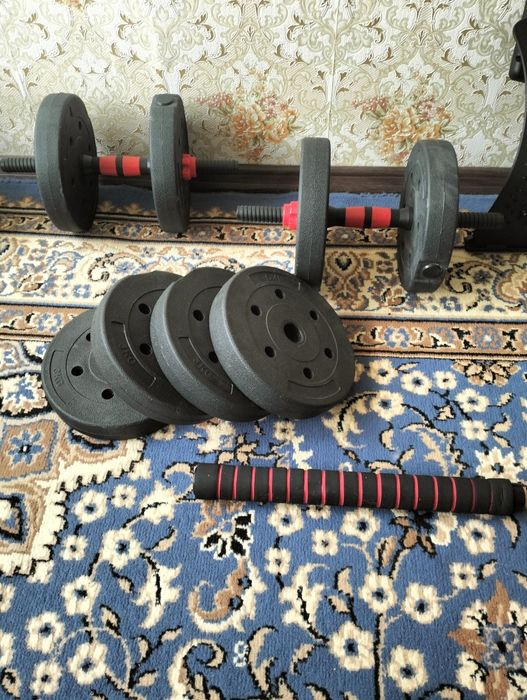 Разборные гантели штанга