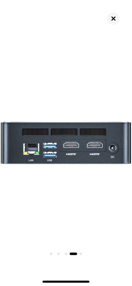 Мини PC Beelink SER3, Mini PC, AMD Ryzen™ 3 3200U, 8 GB DDR4, 256 GB