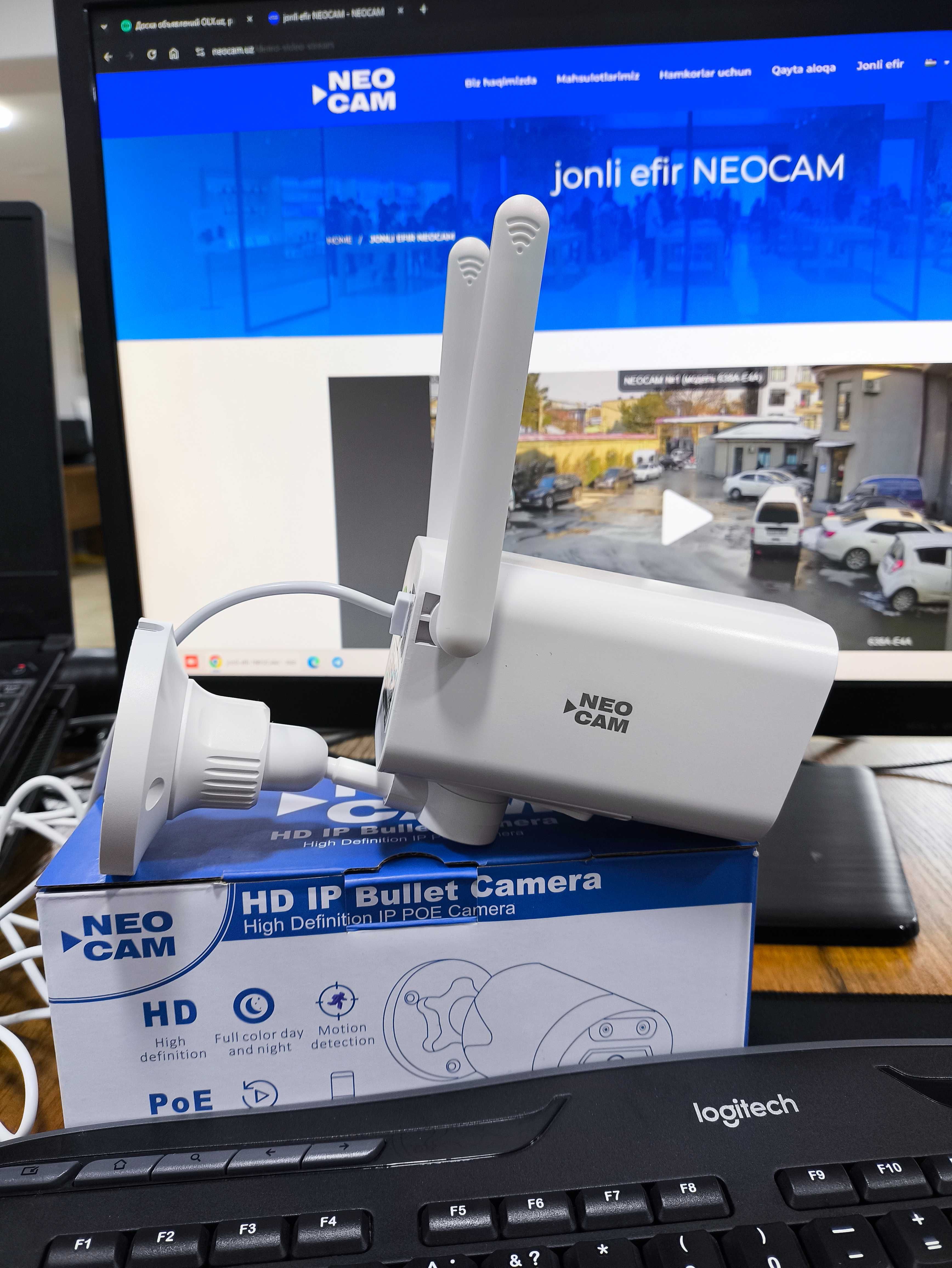 Wi-Fi поворотная камера видеонаблюдения NEO-WSW653-W3A