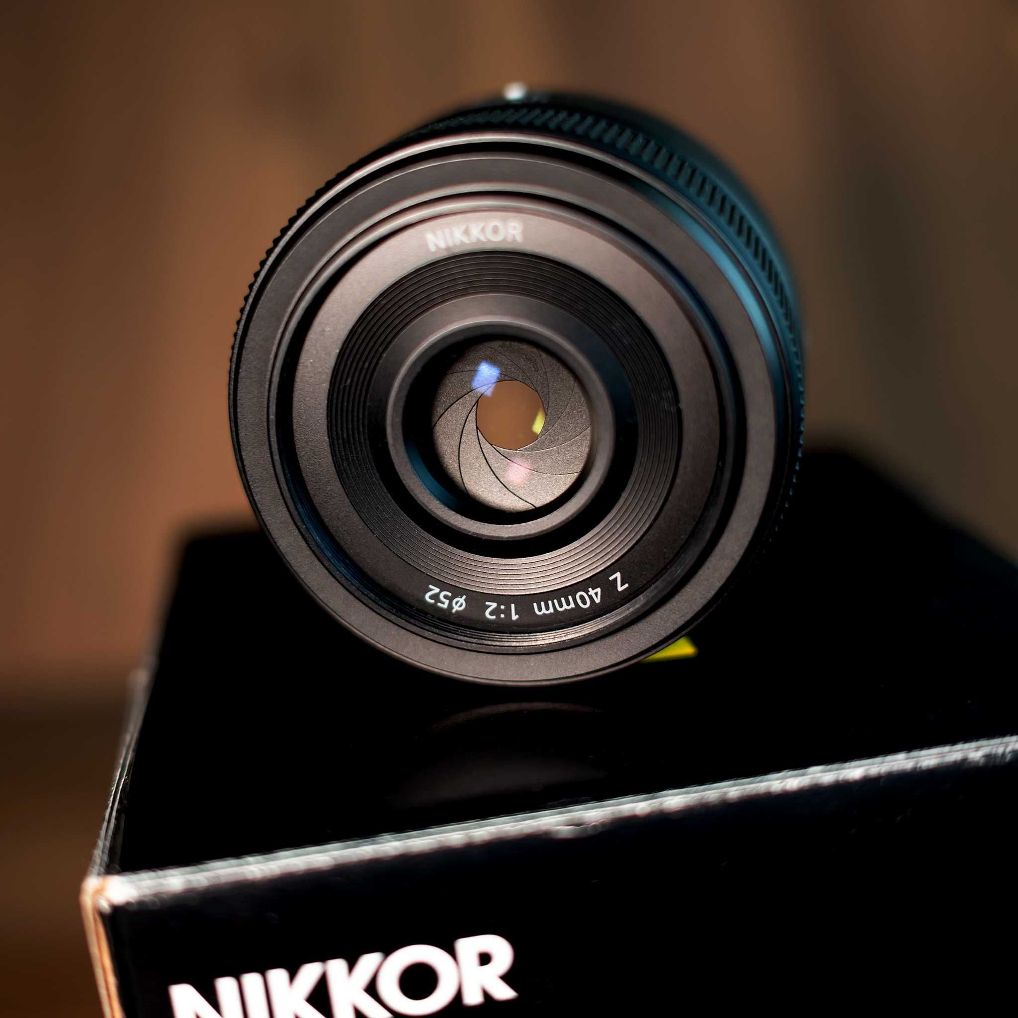 обектив Nikon NIKKOR Z 40mm f/2