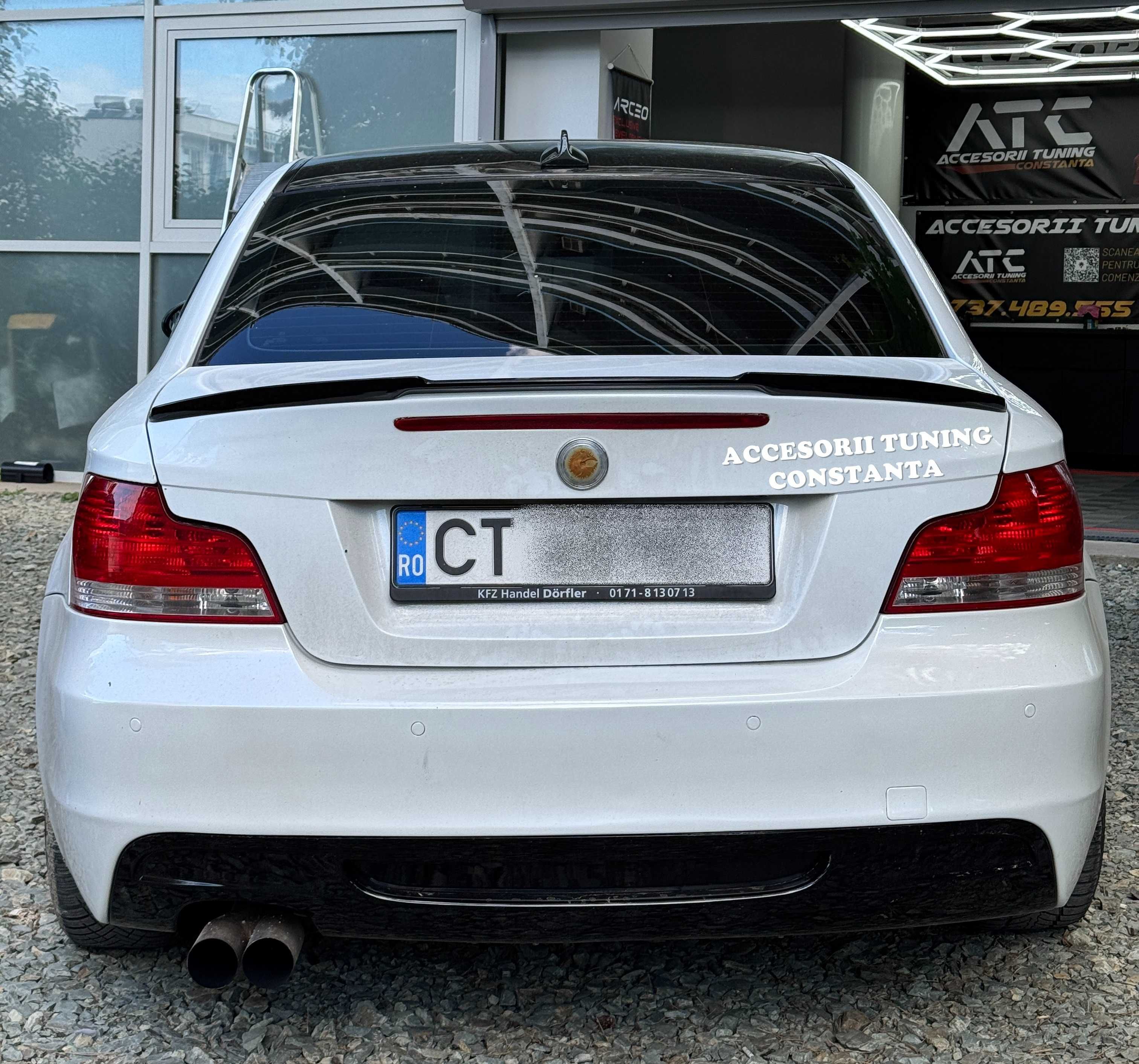 Eleron Portbagaj - BMW Seria 1 E82 M4 Negru Lucios