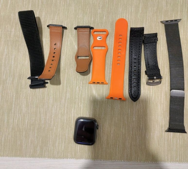 Apple watch seria 7, complet impecabil