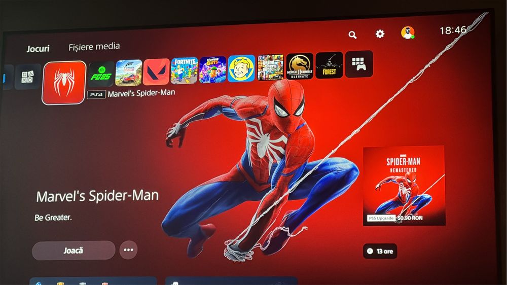 Ps 5  cu spidermen si forza