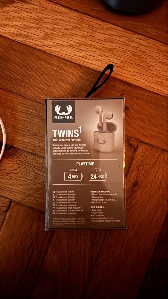 Twins 1 Fresh & Rebel безжични блутут слушалки wireless нови