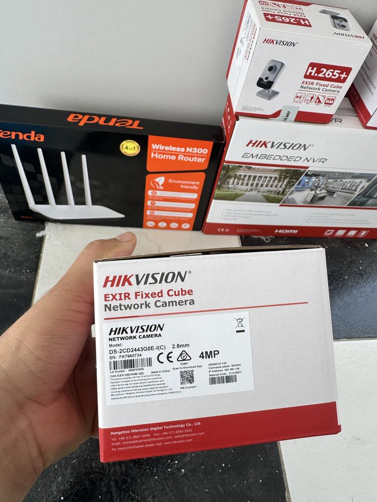 Kamera hikvision eng zori 8 mp paddeshka qiladigani
