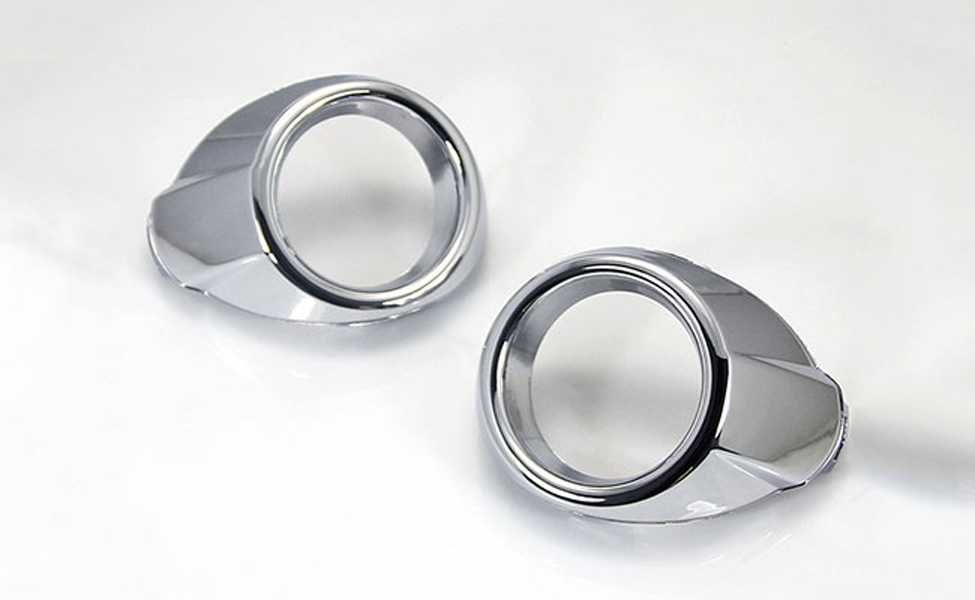 Ornamente cromate proiectoare ceata - Ford Focus 3 / Ford Fiesta