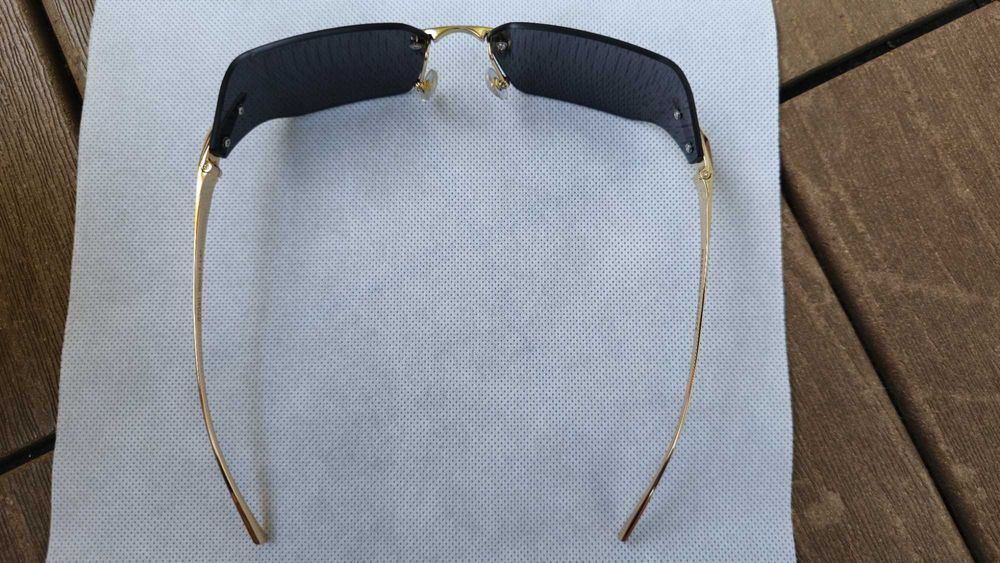 Ochelari de soare Prda lentila neagra rama aurie