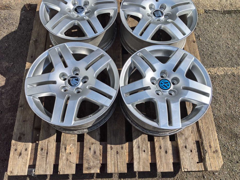 15 цола 5 х 100 мм Фолксваген / Шкода / Сеат / АУДИ - 6 Инча / ЕТ 38