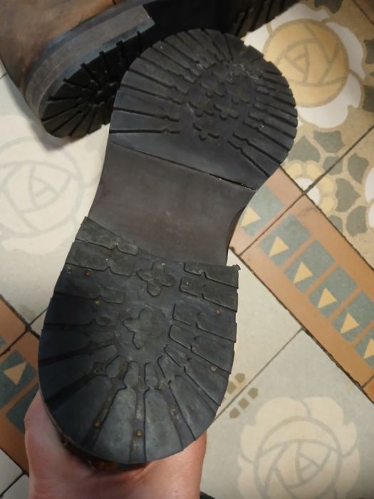 Мъжки кожени боти 45н