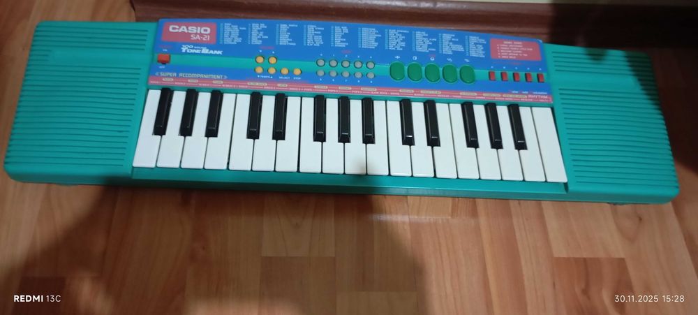 Casio SA-21 клавиатура за обучение