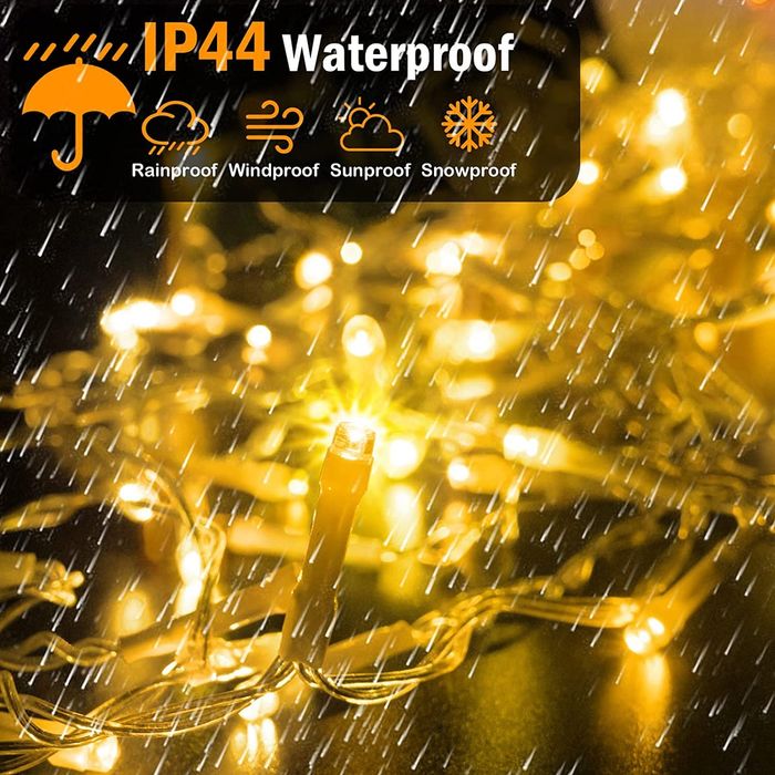 Instalatie de Craciun cu telecomanda, pentru exterior, 100m