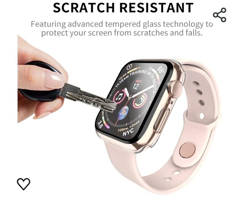 Carcasă protecție Apple Watch 40mm (set 2buc)