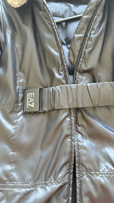 Пуховик emporio armani
