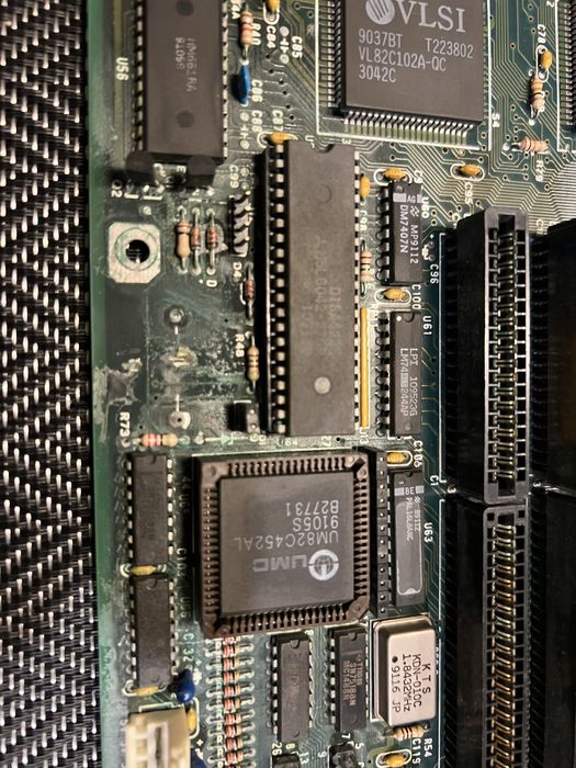 Placa baza PC 286 DTK  PTM-1230C defecta
