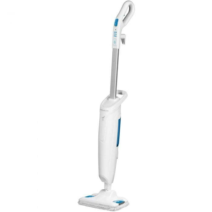 Mop cu aburi ROWENTA Steam Power RY6537WI, 0.6l, 1200W, alb-albastru