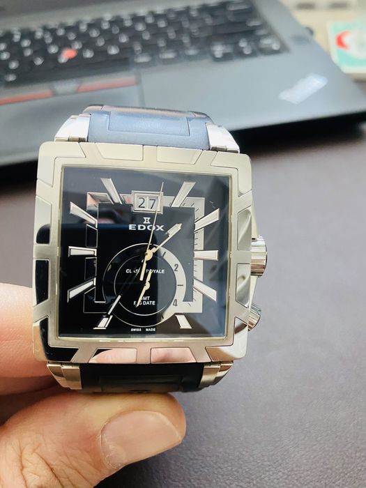 Edox Class Royale Big Date GMT