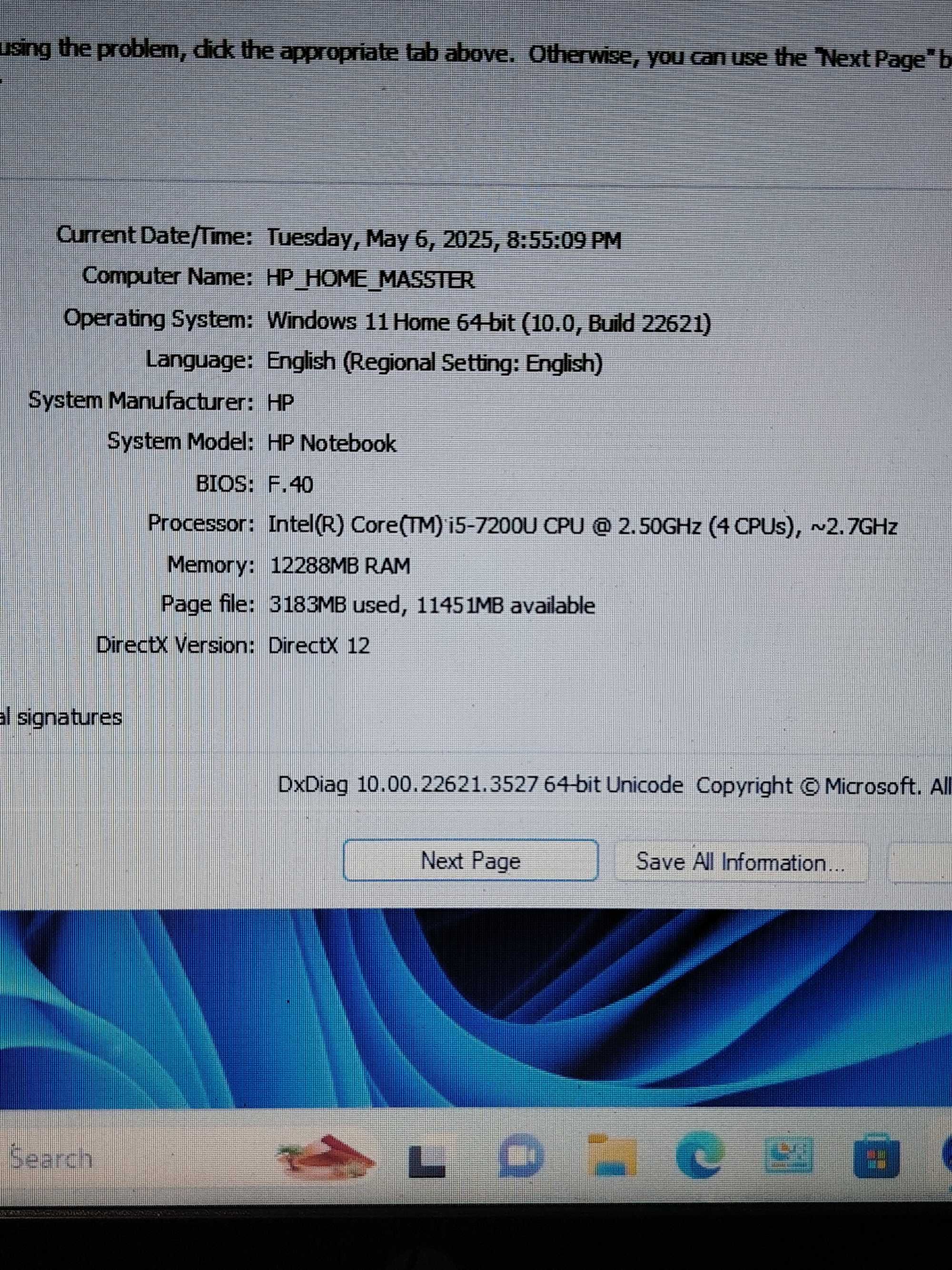Laptop gaming HP notebook i5,gen 7, 12 gb de RAM si SSD de 500 Gb