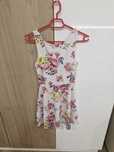 Rochie elegantă florală, spate Model V