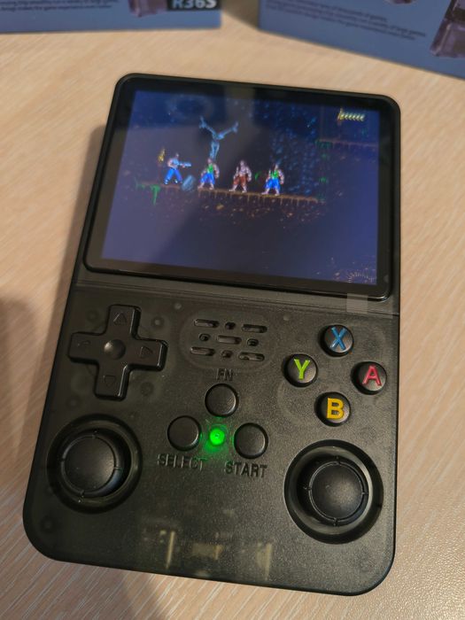 С ГАРАНЦИЯ! R36s 1GB RAM Ретро конзола Nintendo Sega PlayStation ArkOS