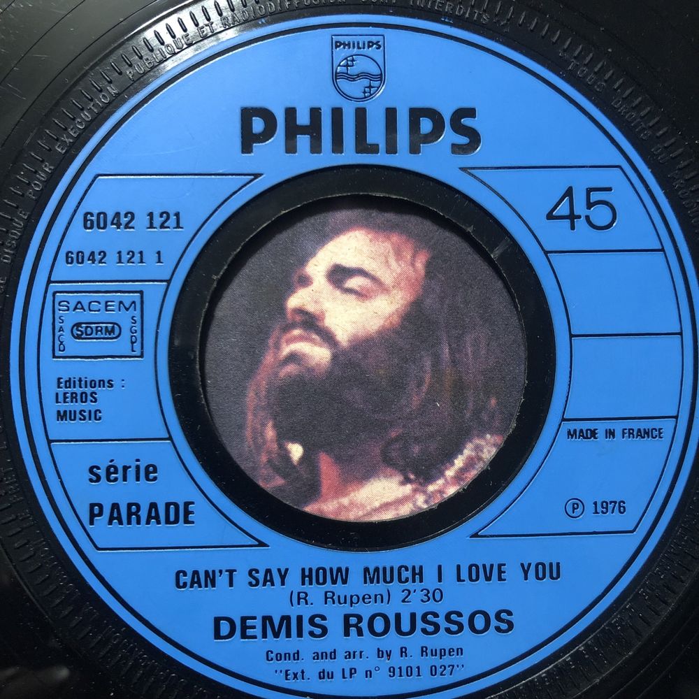 Demis Roussos – Can't Say How Much I Love You